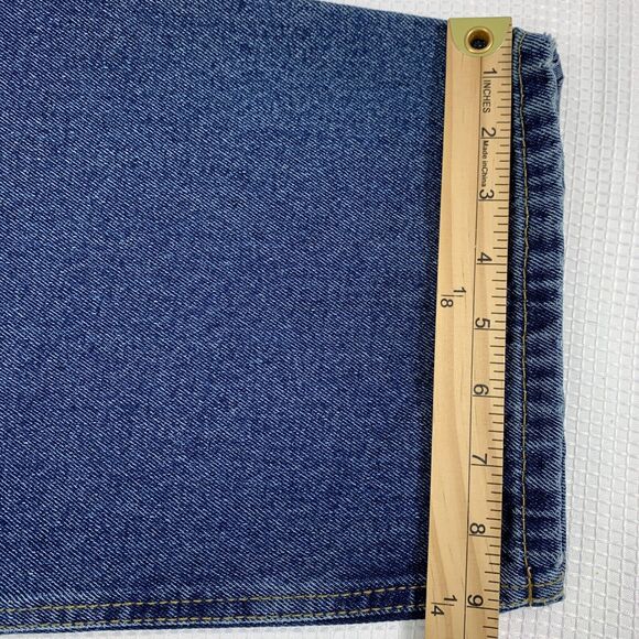 RK‎ Brand Jeans Mens 38 x 30 Relaxed Fit Medium Wash Denim Workwear - Picture 9 of 13